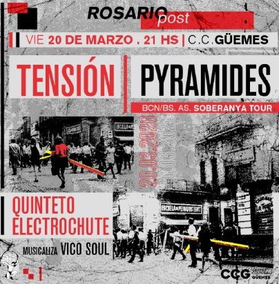 TENSI&Oacute;N I PYRAMIDES I QUINTETO ELECTROCHUTE