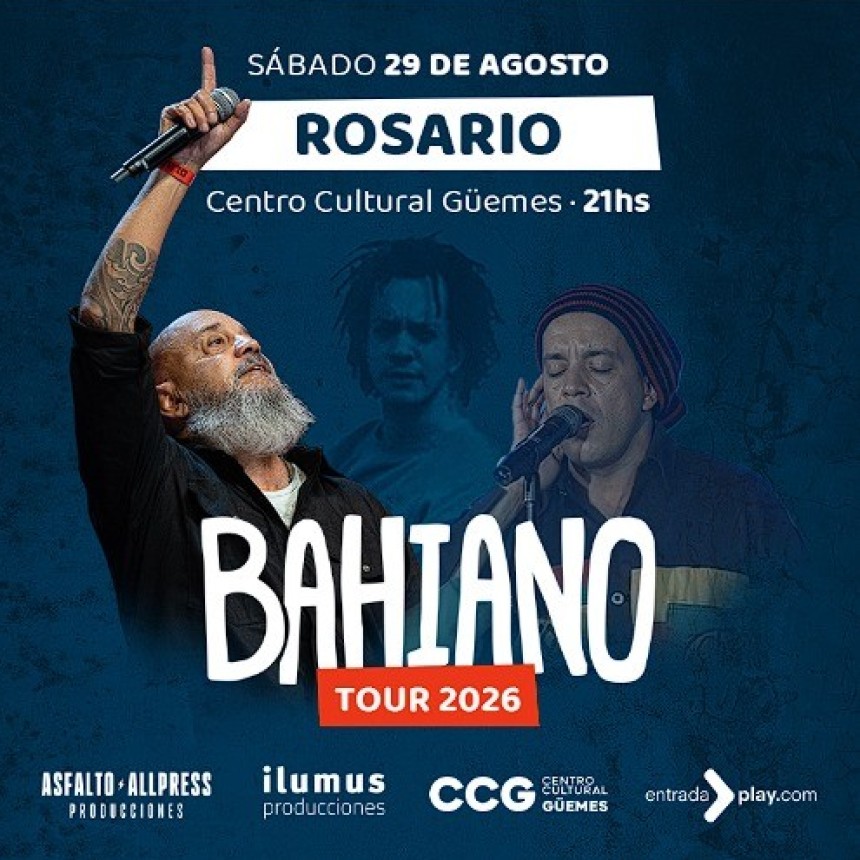 BAHIANO REGRESA A ROSARIO CON UN SHOW COLMADO DE CL&Aacute;SICOS