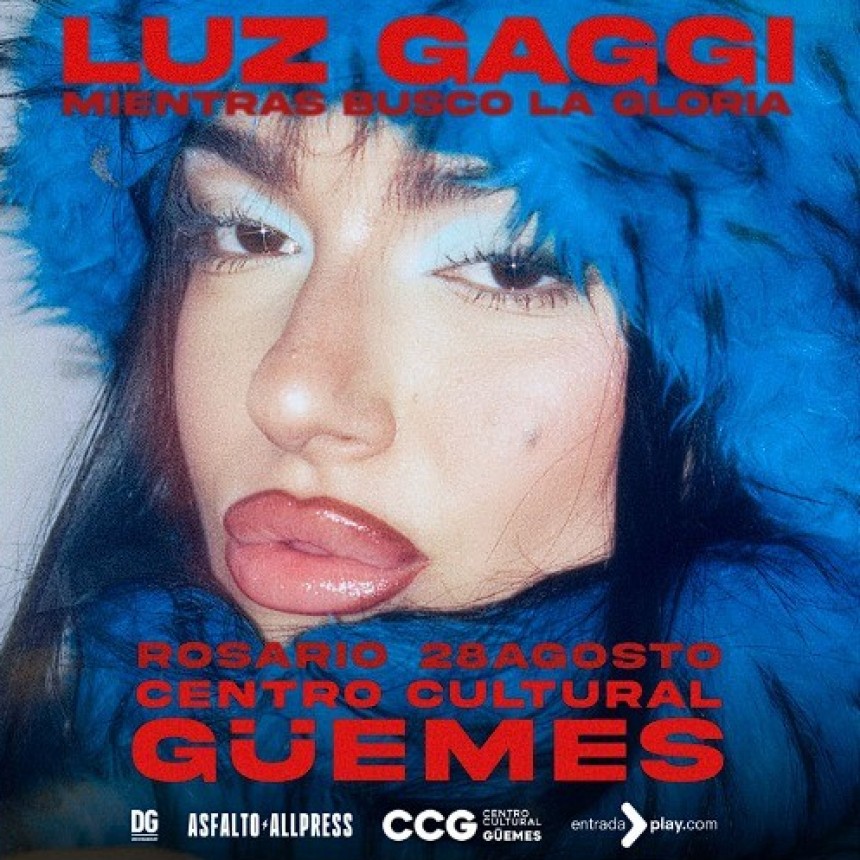 LUZ GAGGI ANUNCIA FECHA EN ROSARIO PARA PRESENTAR SU NUEVO DISCO